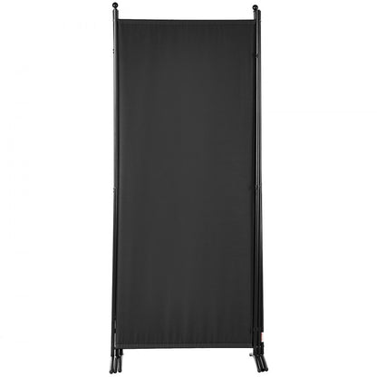 010726167934 - 6.1 ft Portable Room Divider with Opaque Polyester Fabric