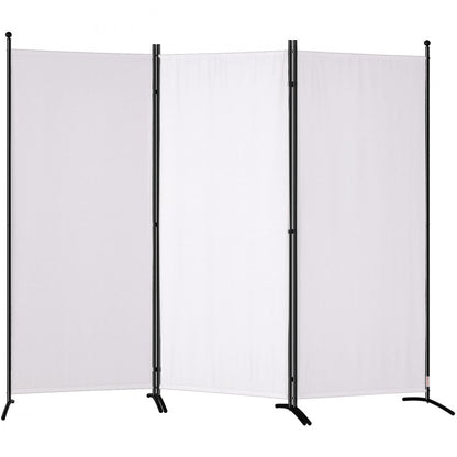 010251322354 - 6.1 ft Non-Transparent Room Divider with 3 Panels