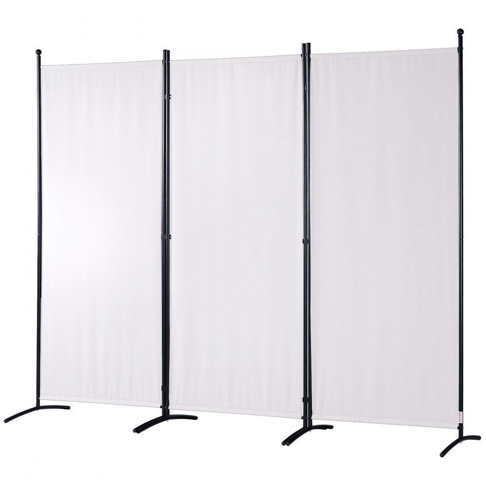 010251322354 - 6.1 ft Non-Transparent Room Divider with 3 Panels
