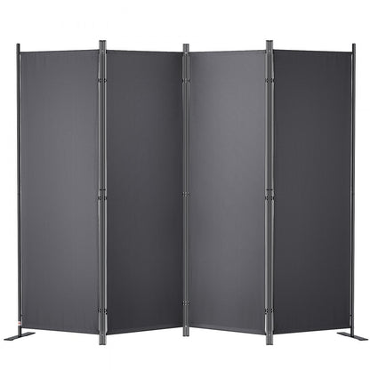 010181896767 - 5.6ft Freestanding Room Divider for Privacy and Mobility
