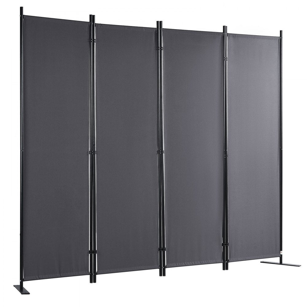 010181896767 - 5.6ft Freestanding Room Divider for Privacy and Mobility
