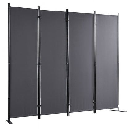 010181896767 - 5.6ft Freestanding Room Divider for Privacy and Mobility
