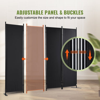 010438777887 - Adjustable VEVOR Room Divider for Privacy in Any Space