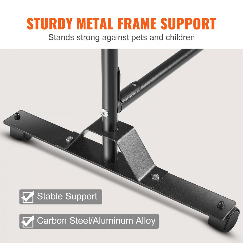 010774550249 - Portable 8ft Room Divider with Wheels for Easy Setup