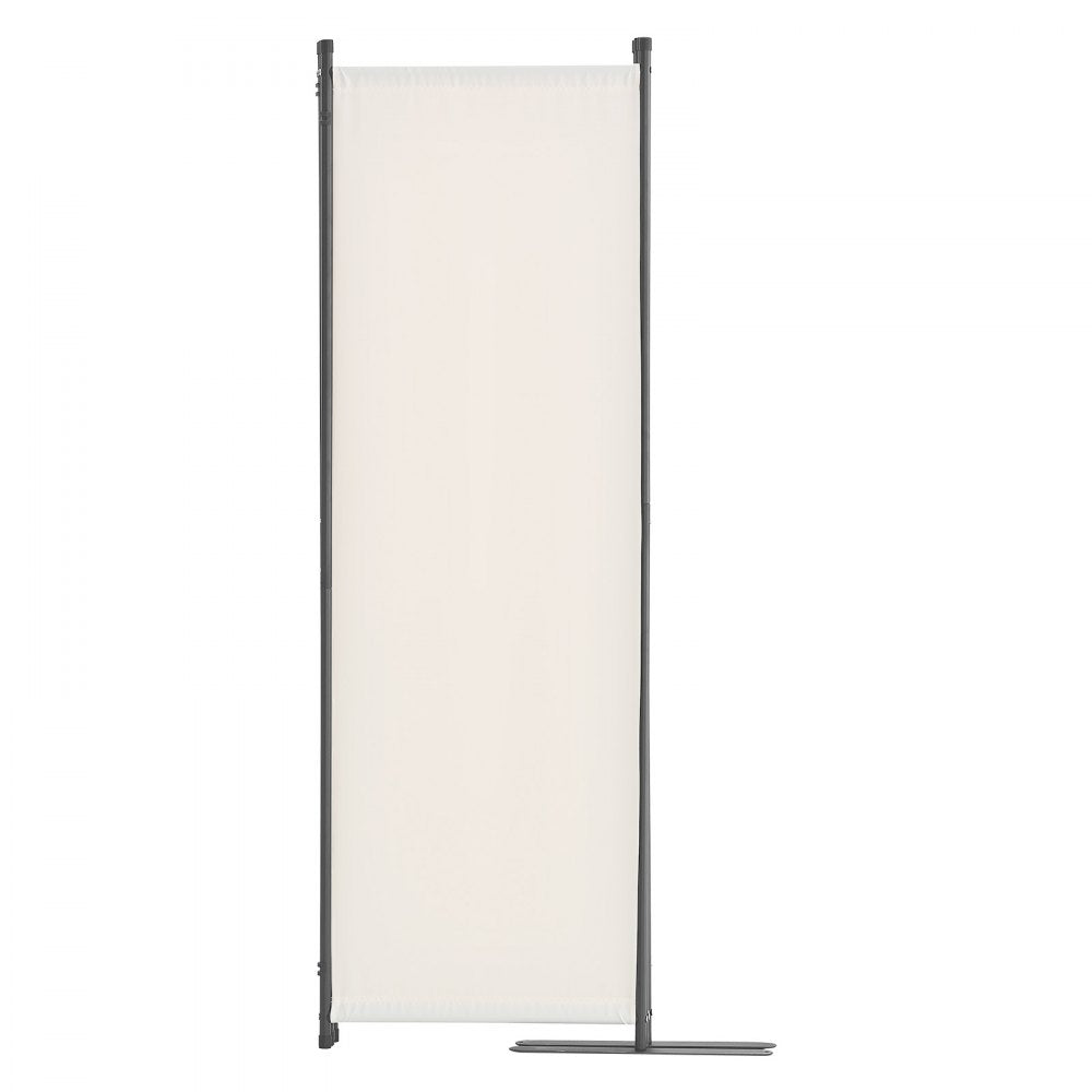 PFFSTGMS12 - 4-Panel 88" Fabric Room Divider with Sturdy Steel Frame