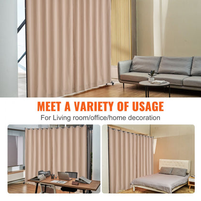 CLDMFGBS02 - VEVOR 121.5" Waterproof Room Divider with Wheels