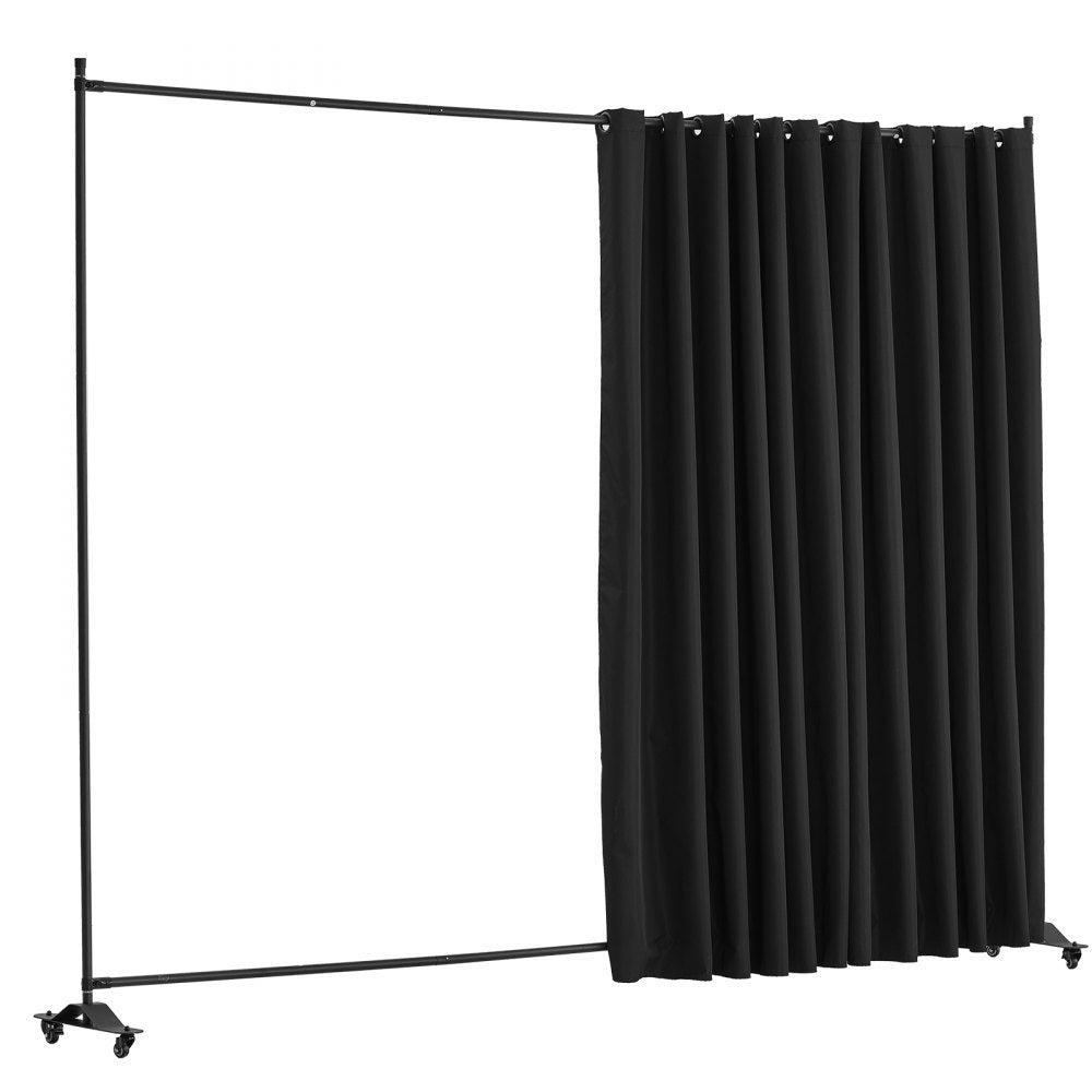 CLDMFGHS04 - Portable 121.5"x17.7" Room Divider with Waterproof Fabric