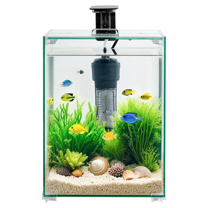 CL20 - 5 Gallon Smart Square Aquarium with Adjustable Lighting