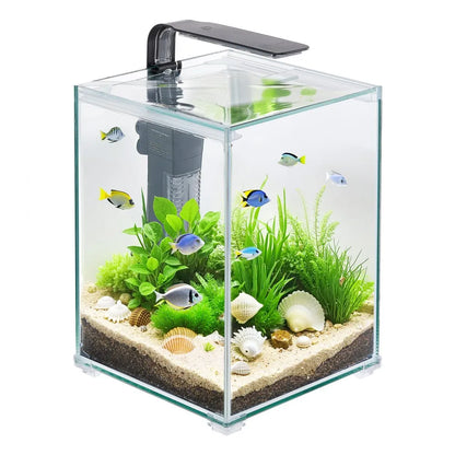 CL20 - 5 Gallon Smart Square Aquarium with Adjustable Lighting