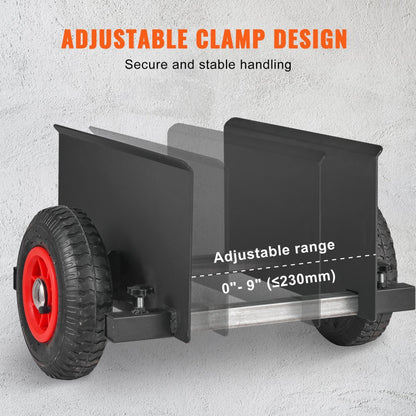 RYTC0073 - VEVOR 600LBS Slab Dolly with 8" Wheels for Easy Transport