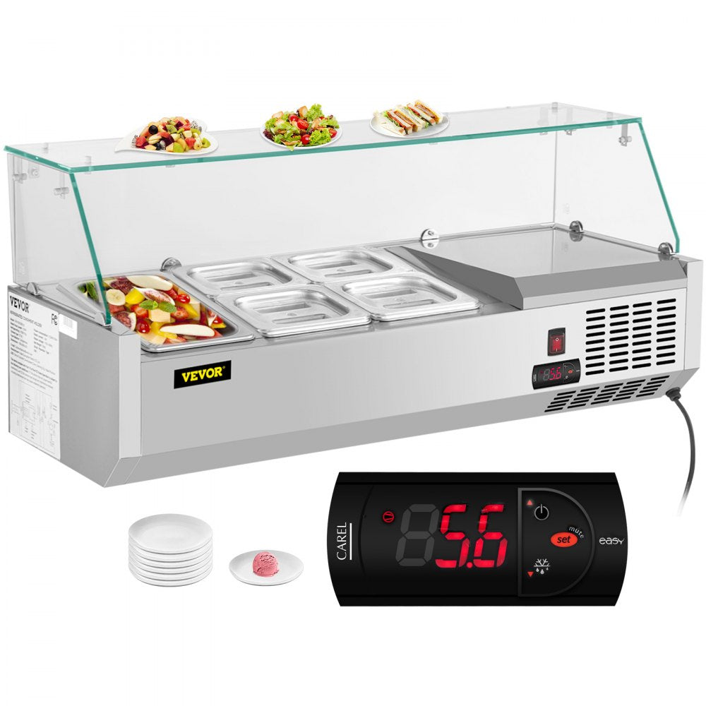 VRX1000/380 - 40-Inch VEVOR Prep Station with 150W Cooling System