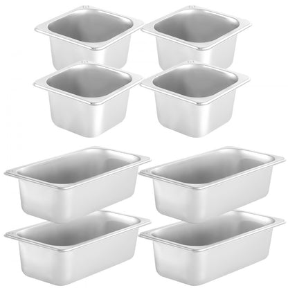 VRX1500/380 - 60-Inch VEVOR Condiment Prep Station with 16.8Qt Capacity