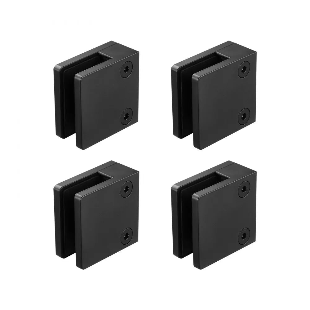 YSBLJ03 - 40 PCS SUS304 Stainless Steel Glass Clamps for 8-12mm Panels