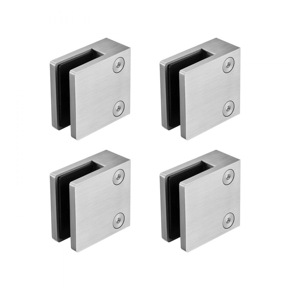 YSBLJ02 - Stainless Steel Glass Clamp for 0.31-0.47" Tempered Glass