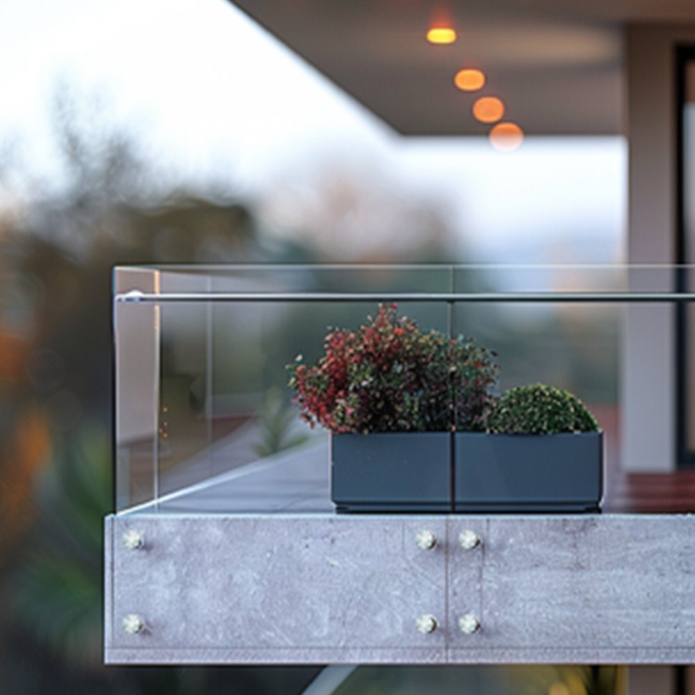 CZBLJ01 - 10-Pack SUS316 Glass Clamps for 5/16-3/4 Inch Panels