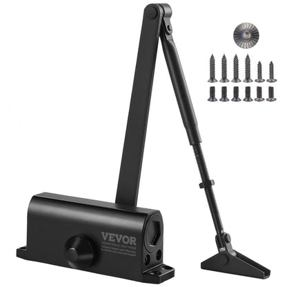 D202 - Silent Hydraulic Door Closer for Quiet Environments