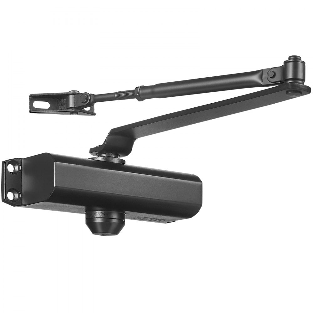 D404 - Adjustable Hydraulic Door Closer for 187 lbs, Smooth Operations