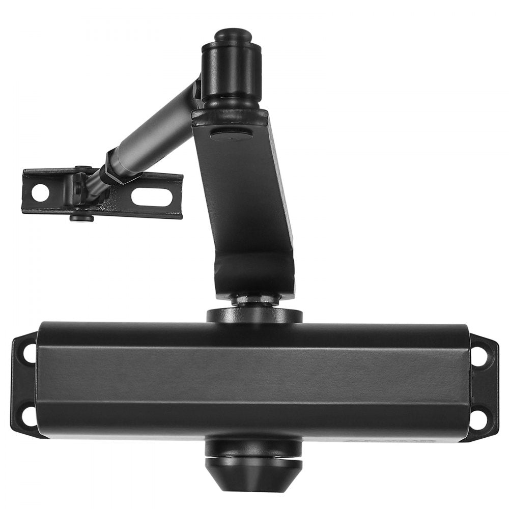 D404 - Adjustable Hydraulic Door Closer for 187 lbs, Smooth Operations