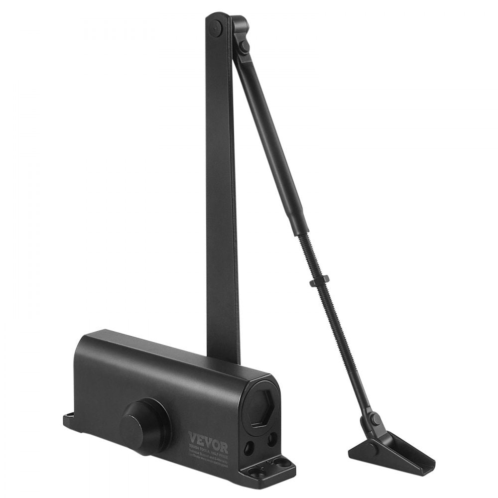 D404 - Adjustable Hydraulic Door Closer for 187 lbs, Smooth Operations