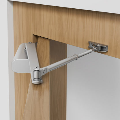D404 - Adjustable Hydraulic Door Closer for 100 lbs with Smooth Operation