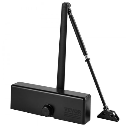 D4016 - Adjustable Hydraulic Door Closer for 330 lbs, Quiet Operation