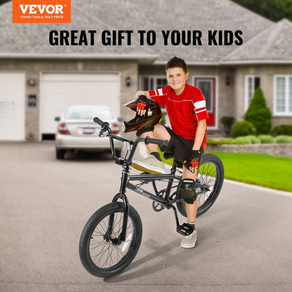 SS24005 - 18" Adjustable BMX Bike for Kids, Hi-Ten Steel Frame
