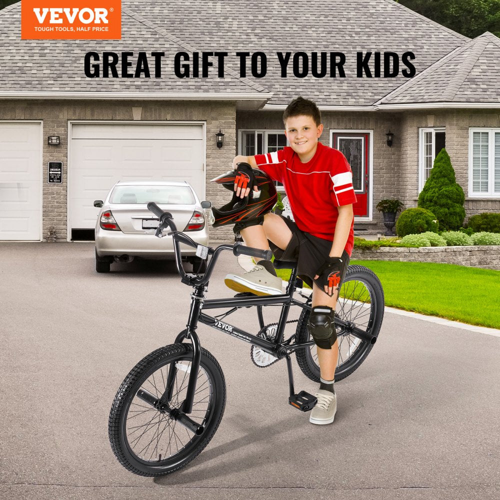 SS24004 - 20" VEVOR BMX Bike for Beginners with Adjustable Saddle