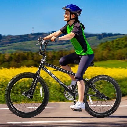 SS24004 - 20" VEVOR BMX Bike for Beginners with Adjustable Saddle