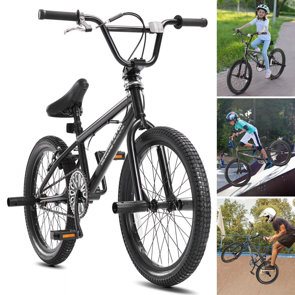SS24004 - 20" VEVOR BMX Bike for Beginners with Adjustable Saddle