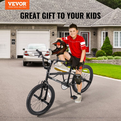 SS24003 - VEVOR 20" BMX Bike for Kids with Adjustable Seat and 360° Rotor