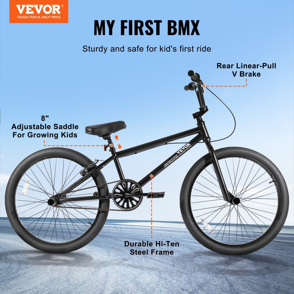 SS24002 - 24" VEVOR Freestyle BMX Bike for Riders 56"-66"