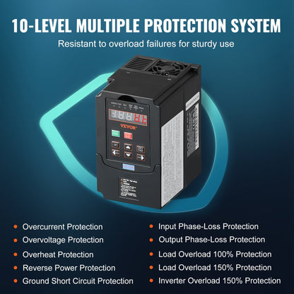 A2-8007M - 1HP Variable Frequency Drive for Precise Motor Control