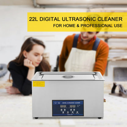 010618177035 - 22L Ultrasonic Cleaner with Heating & Dual Frequency