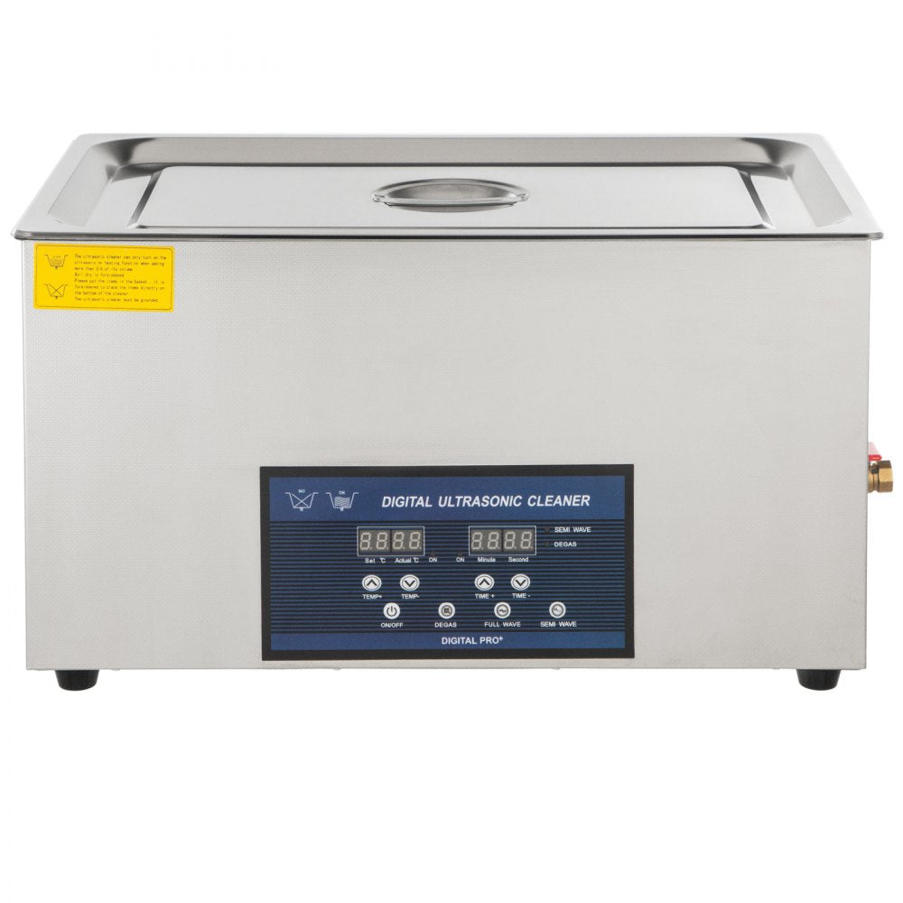 010664155880 - VEVOR 30L Ultrasonic Cleaner with Heating & Dual Frequency Function