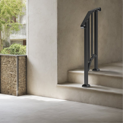 BP-12 - Durable Adjustable Handrails for Stairs & Porches, Rustproof Safety Support