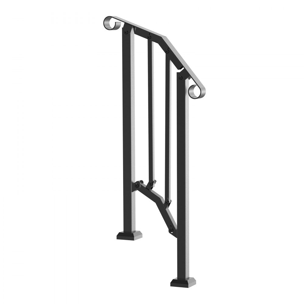BP-12 - Durable Adjustable Handrails for Stairs & Porches, Rustproof Safety Support