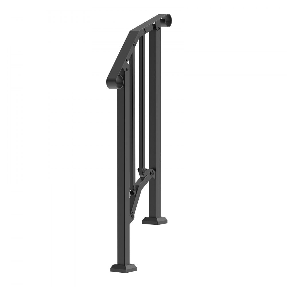 BP-12 - Durable Adjustable Handrails for Stairs & Porches, Rustproof Safety Support