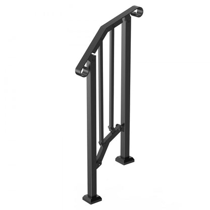 BP-12 - Durable Adjustable Handrails for Stairs & Porches, Rustproof Safety Support