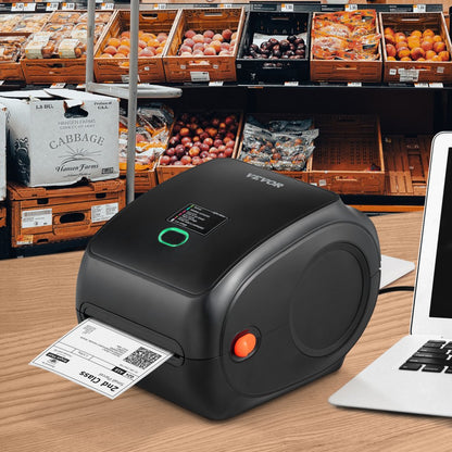 010209989408 - High-Resolution Bluetooth Thermal Label Printer with Dual USB Connectivity