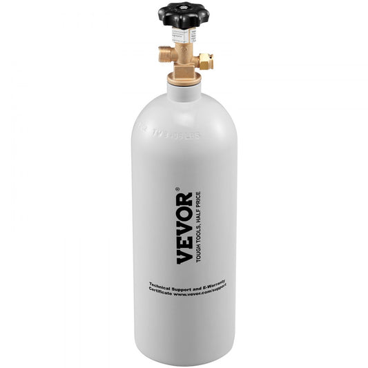 5LBS - Durable 5 lbs CO2 Tank with CGA320 Valve for Home Use