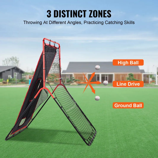PDYHTW002 - Adjustable 3 x 4.5 ft Baseball Rebounder for Training