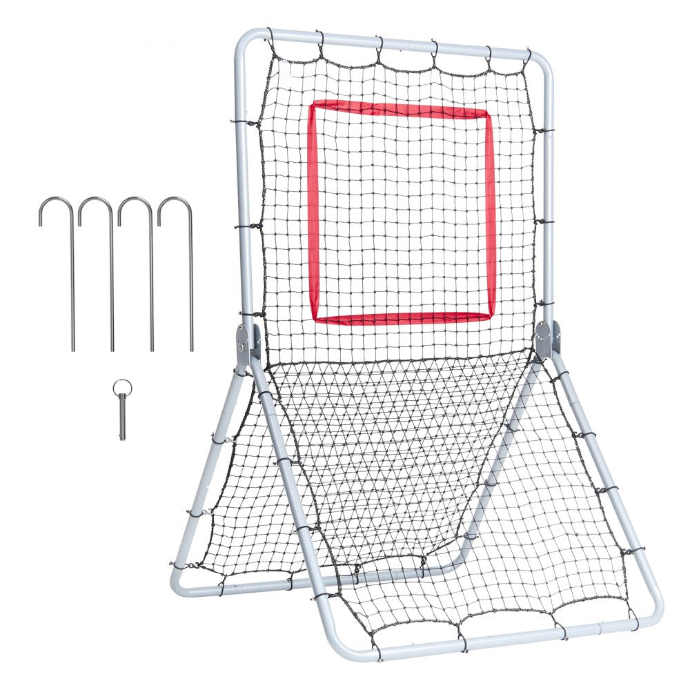 PDYHTW003 - 3.5 x 6 ft VEVOR Baseball Rebounder Net with Adjustable Angles