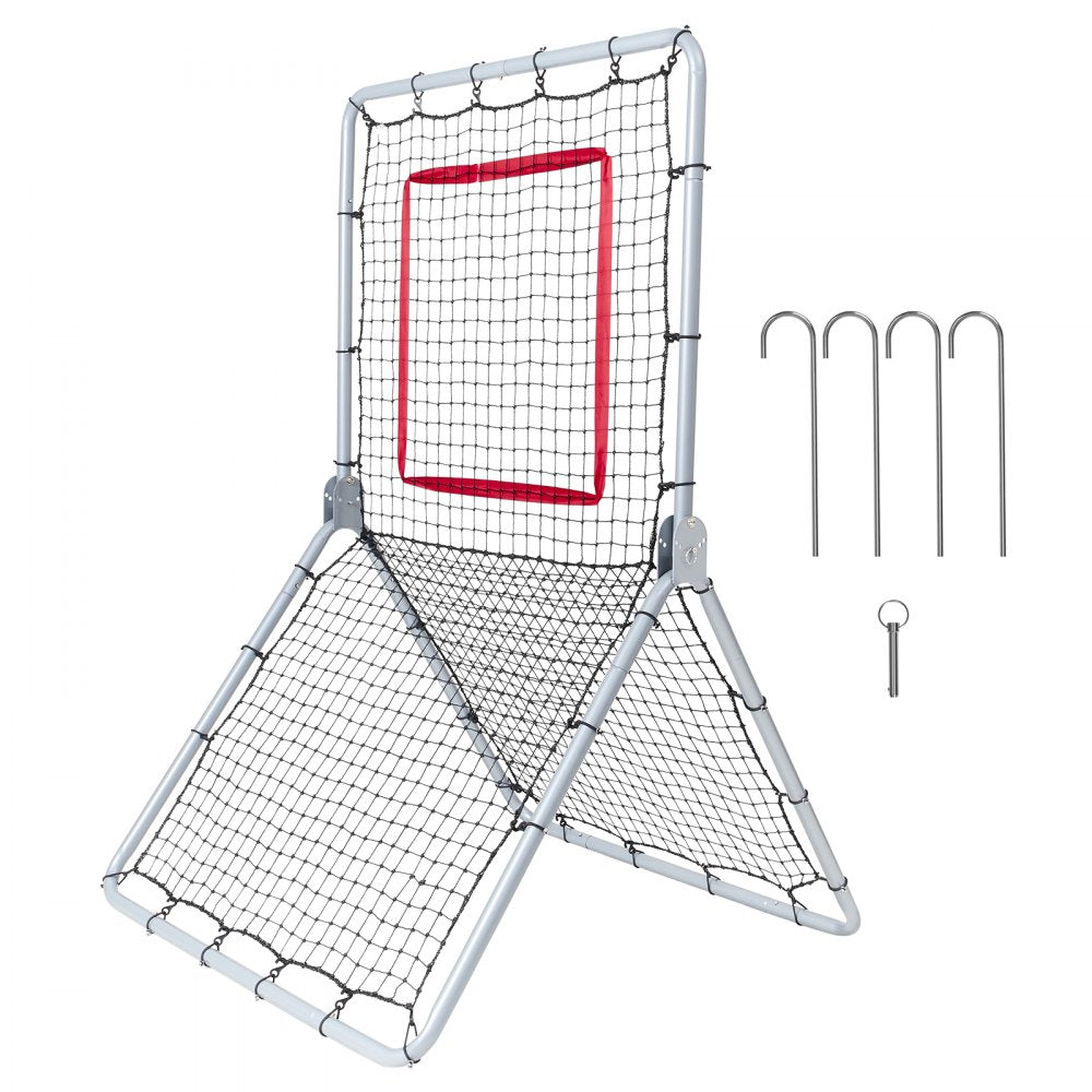 PDYHTW003 - 3.5 x 6 ft VEVOR Baseball Rebounder Net with Adjustable Angles