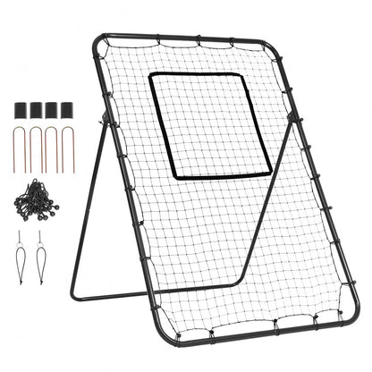 XH-6x4ft - 4x6ft Heavy-Duty Baseball Rebounder Net for Skill Training
