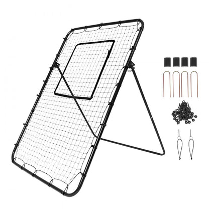 XH-6x4ft - 4x6ft Heavy-Duty Baseball Rebounder Net for Skill Training