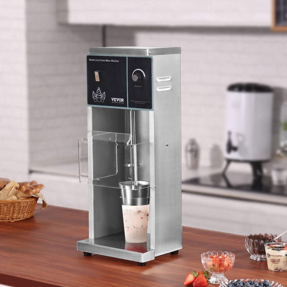 XZ-620 - Durable 304 Stainless Steel Ice Cream Mixer with 400W Power