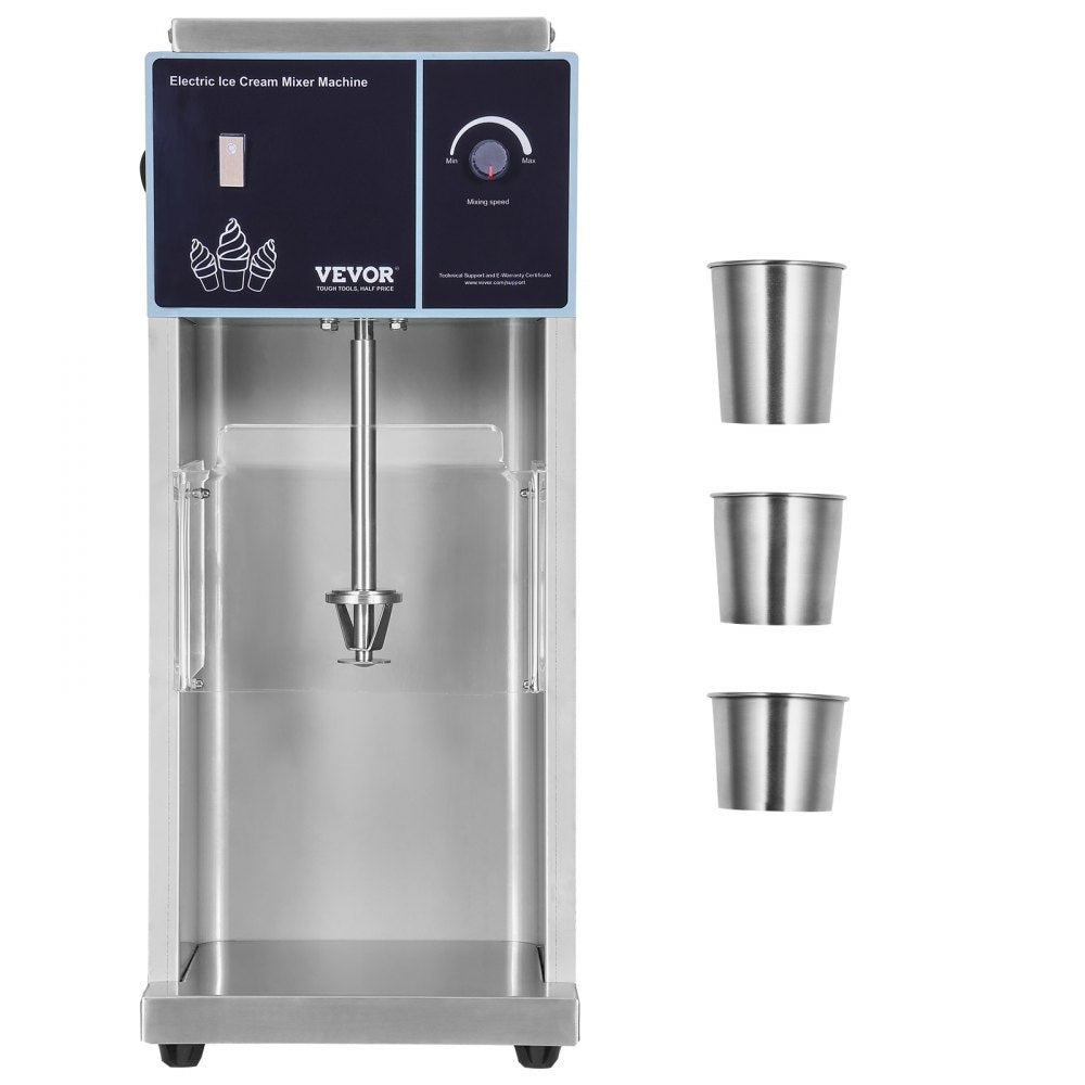 XZ-620 - Durable 304 Stainless Steel Ice Cream Mixer with 400W Power