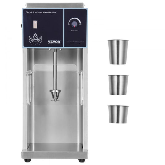 XZ-620 - Durable 304 Stainless Steel Ice Cream Mixer with 400W Power