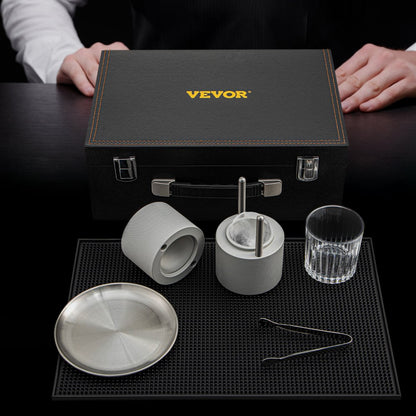 VV-IBPK-2.4 - VEVOR 30s Ice Ball Press Kit with Silicone Maker