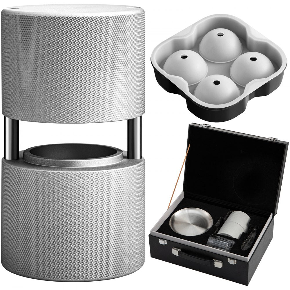 VV-IBPK-2.4 - VEVOR 30s Ice Ball Press Kit with Silicone Maker